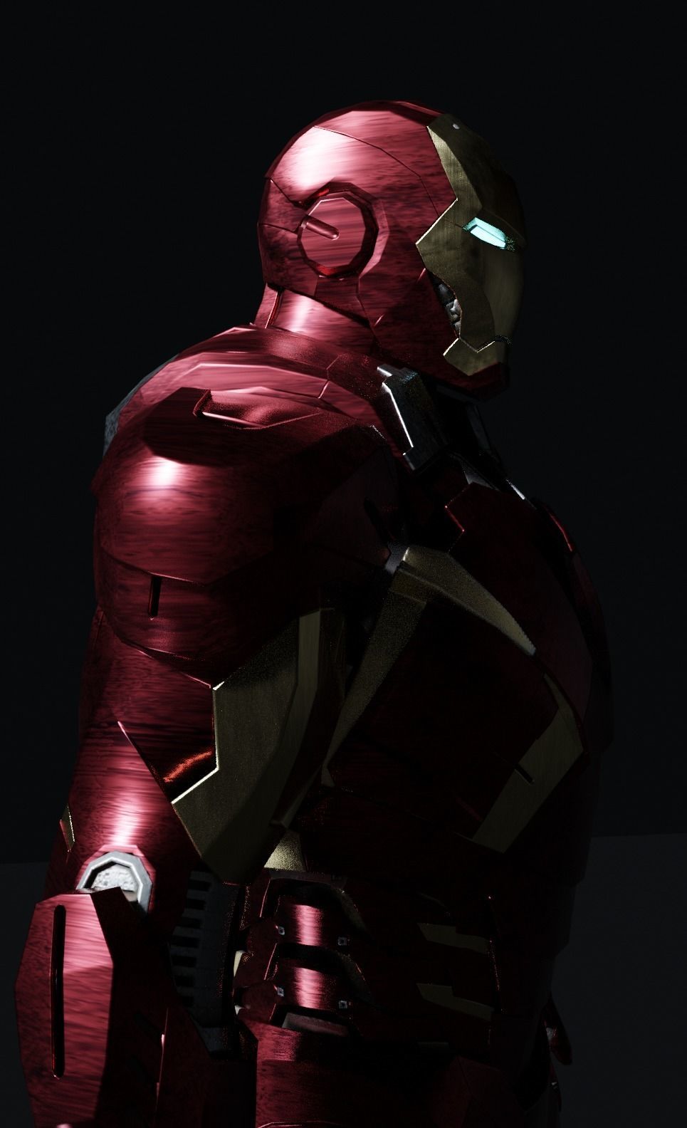 Iron Man MK-7 Armour from The Avengers 2012 3D model_6
