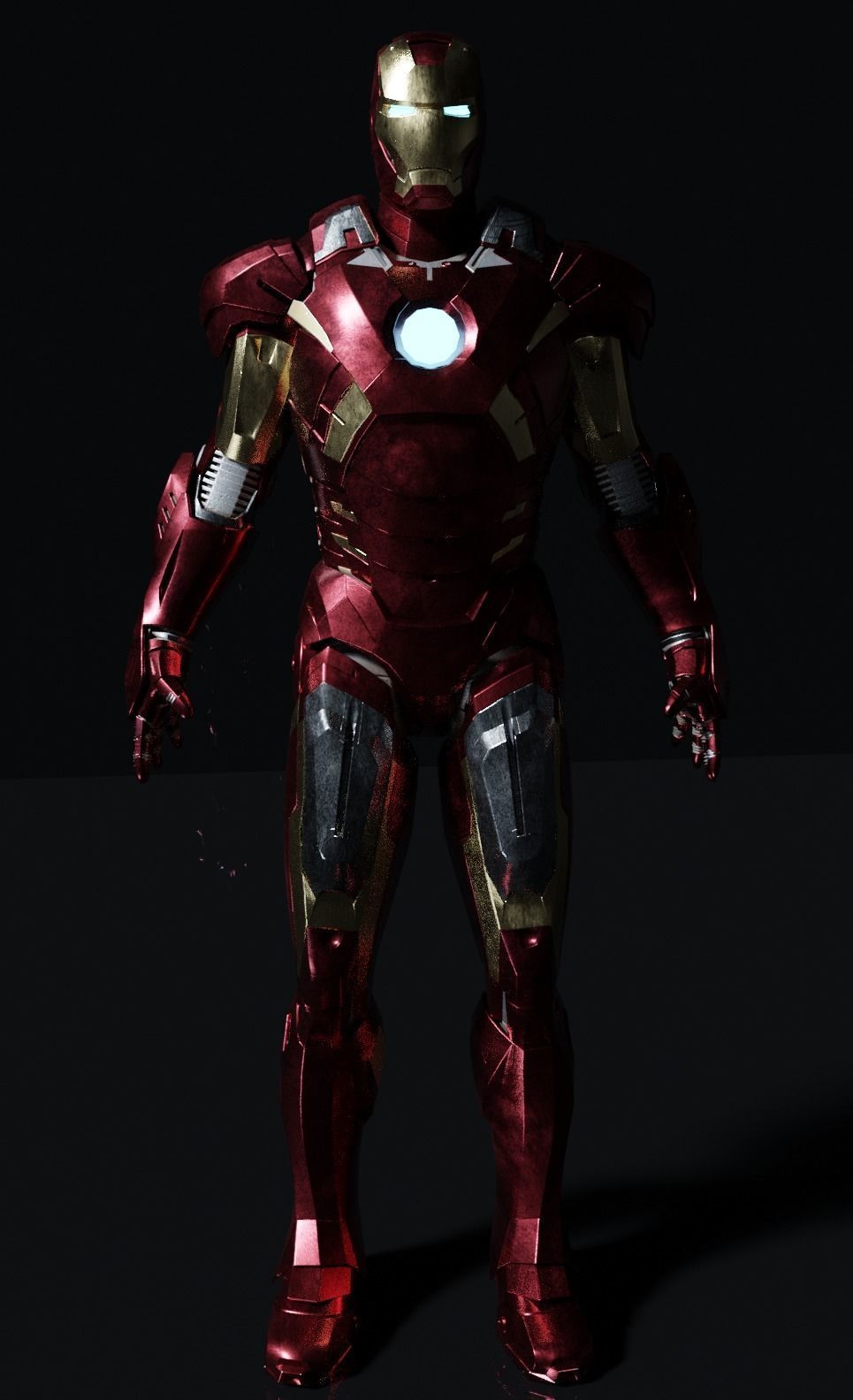 Iron Man MK-7 Armour from The Avengers 2012 3D model_1