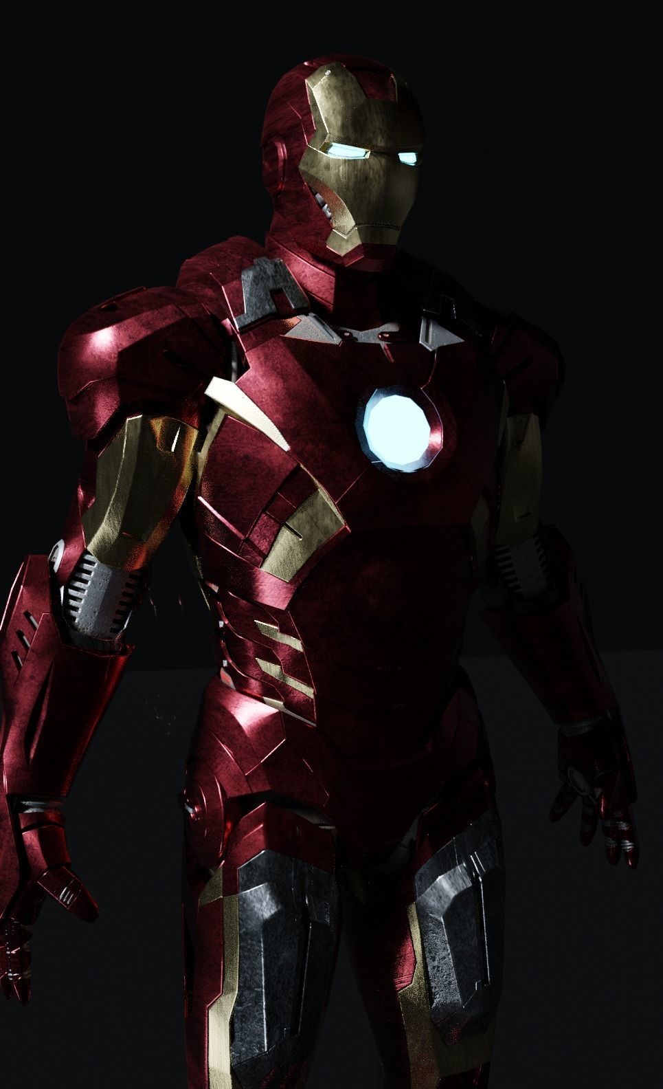 Iron Man MK-7 Armour from The Avengers 2012 3D model_8