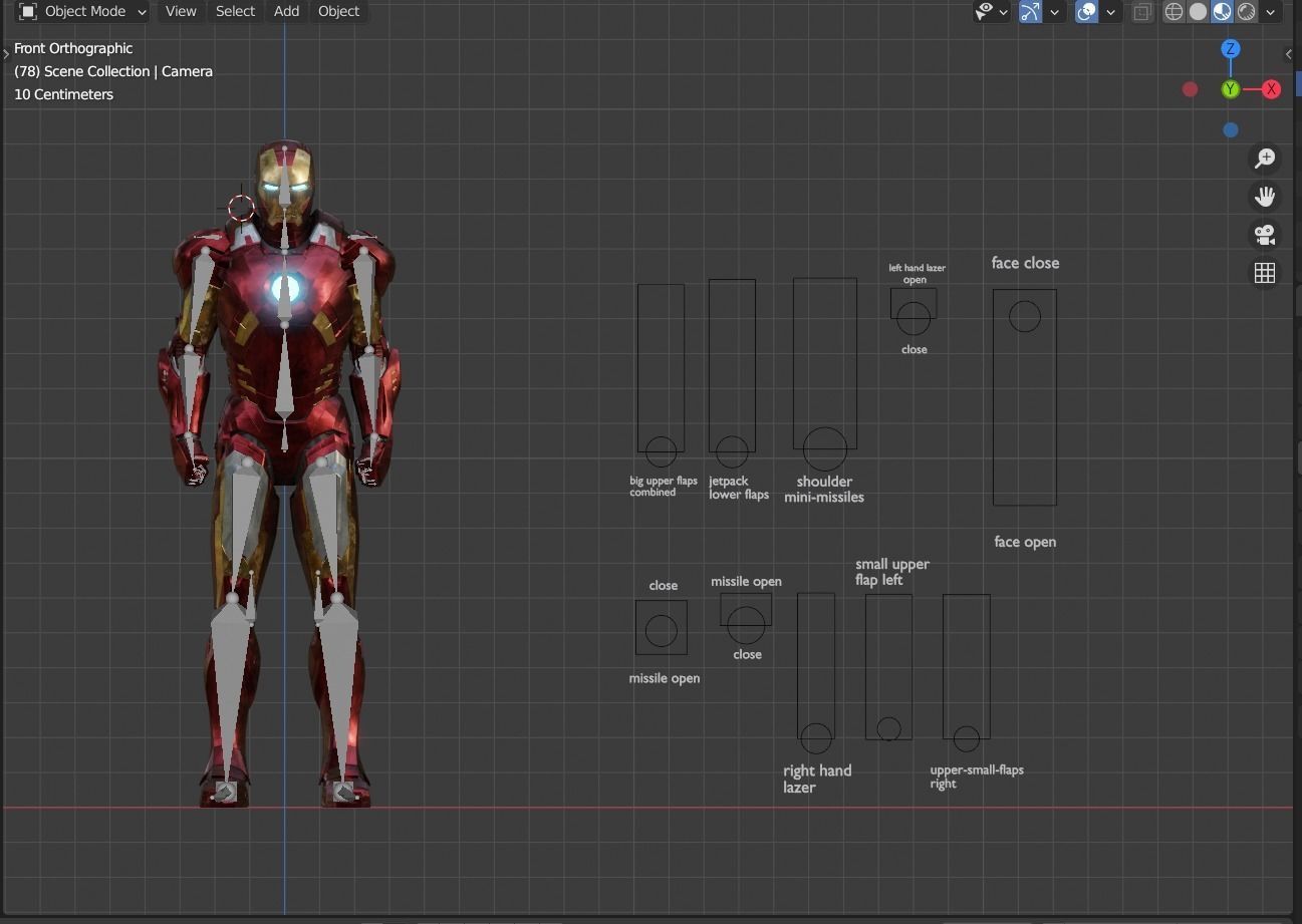 Iron Man MK-7 Armour from The Avengers 2012 3D model_5