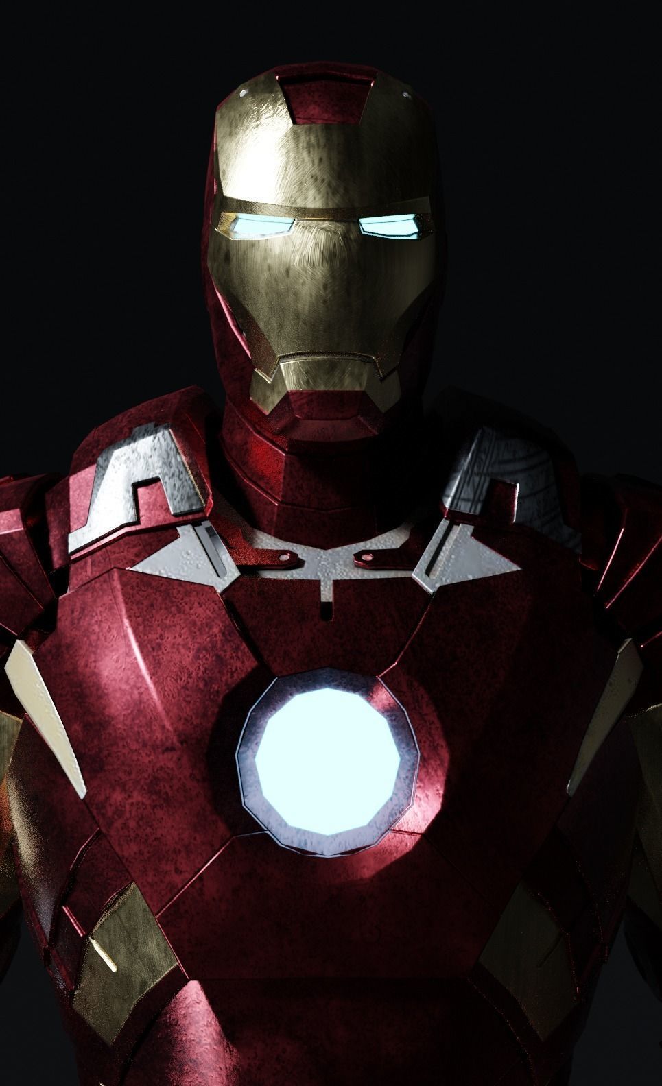 Iron Man MK-7 Armour from The Avengers 2012 3D model_11
