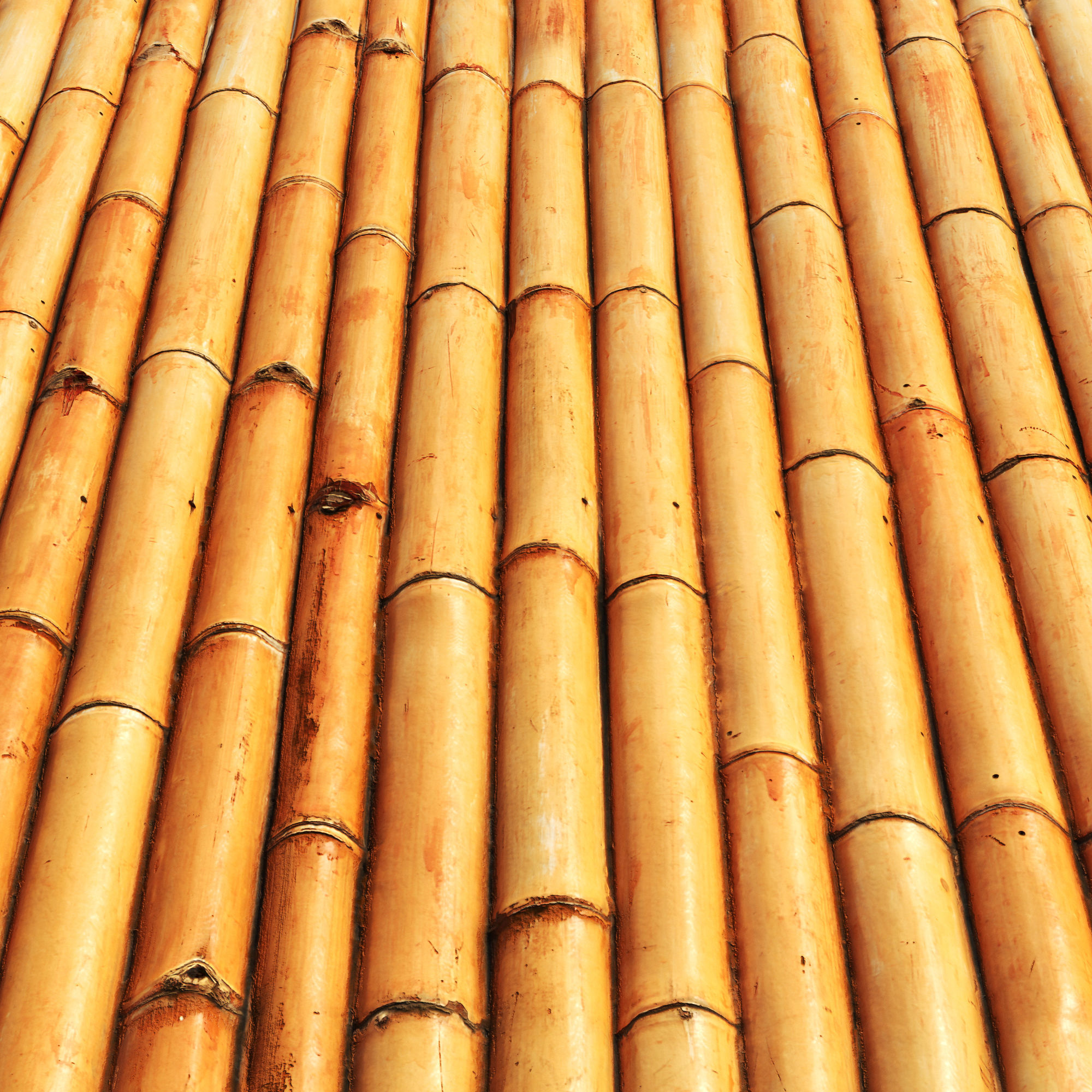 Ultra realistic  bamboo wall geometry  3D model_3