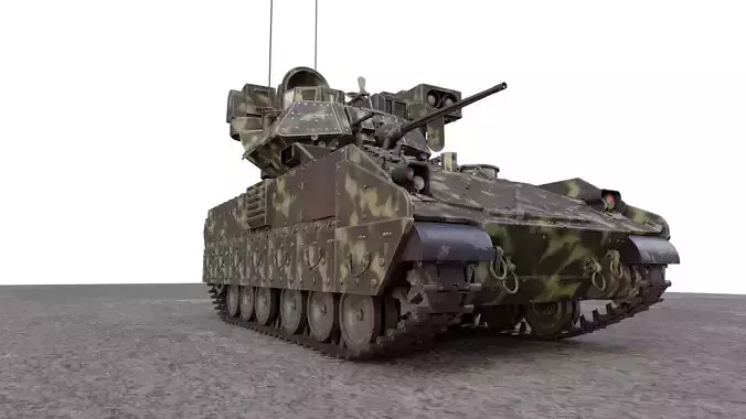M2 bradley 3D model