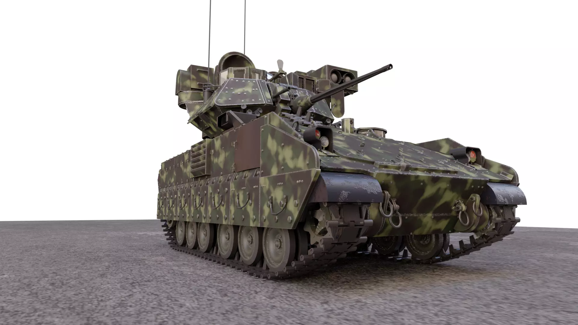 M2 bradley 3D model_0