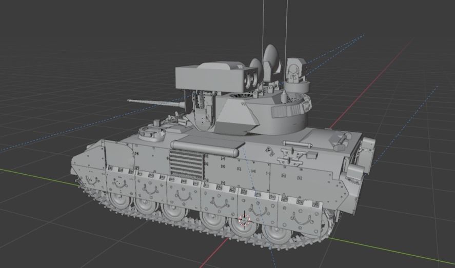 M2 bradley 3D model_18