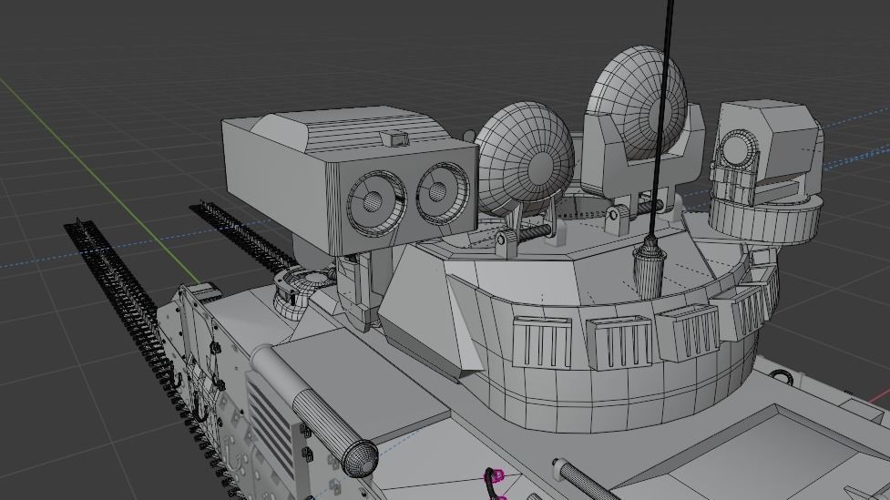 M2 bradley 3D model_22
