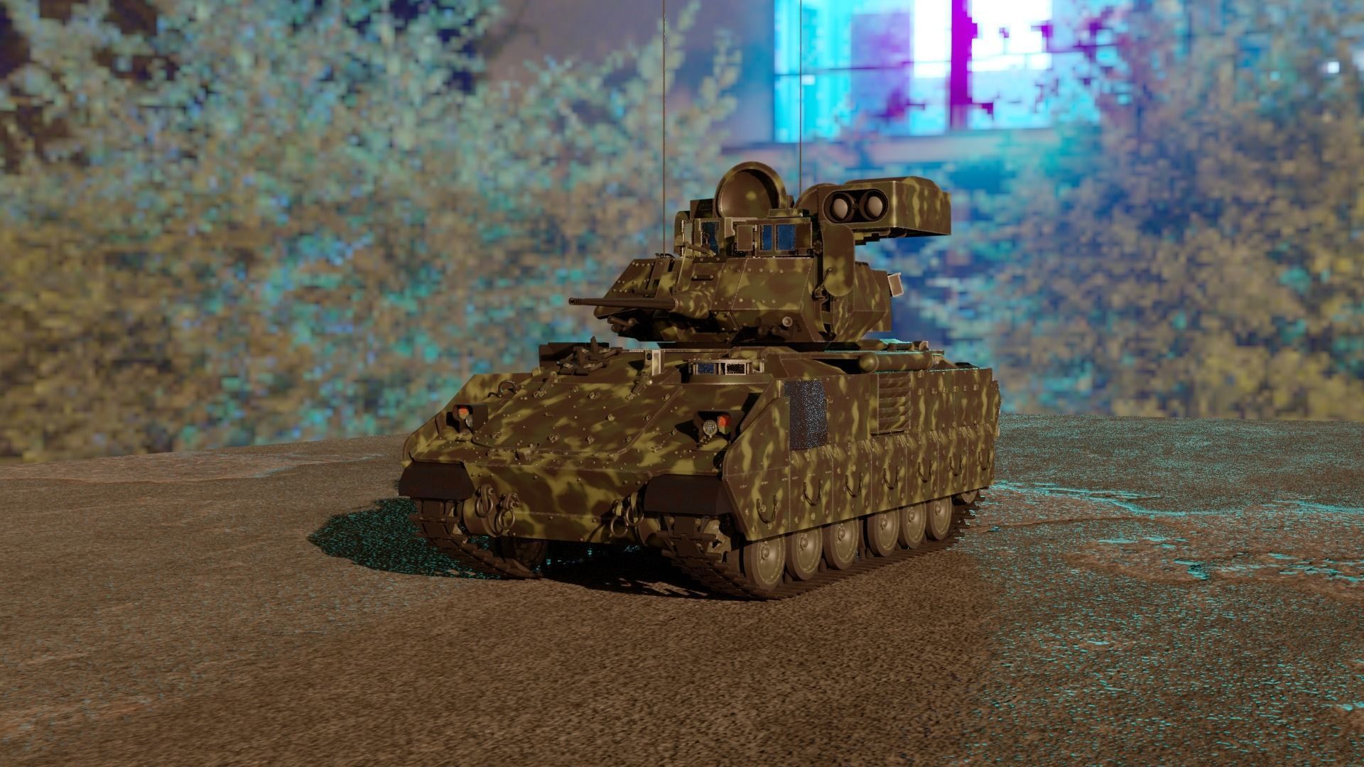 M2 bradley 3D model_11