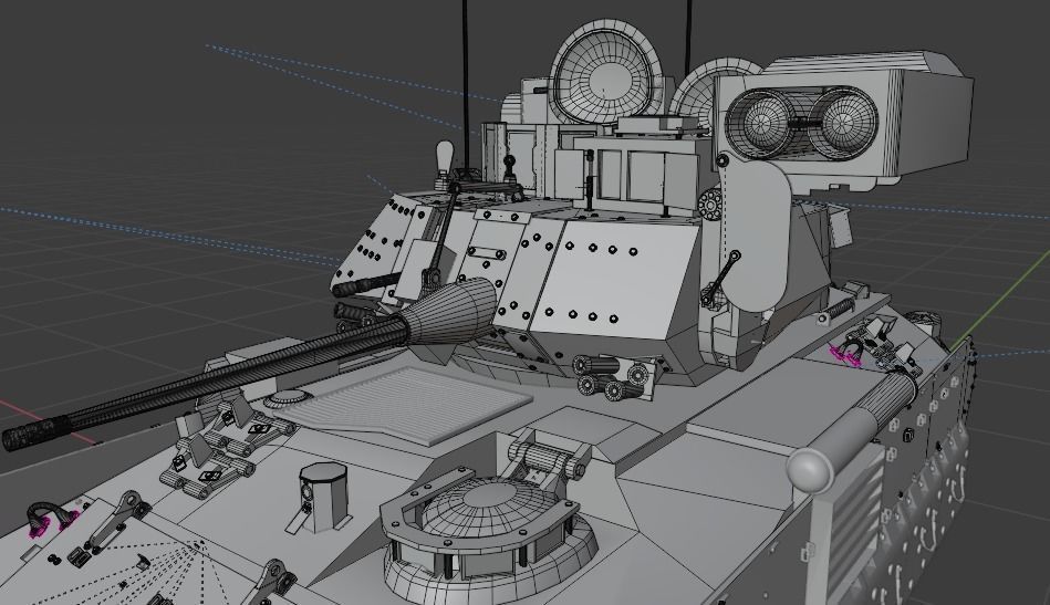 M2 bradley 3D model_21