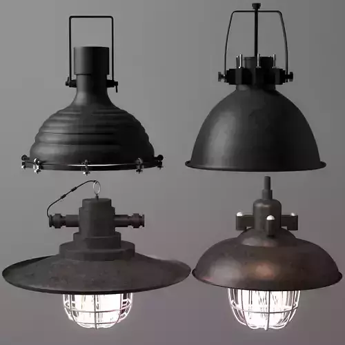  Industrial Lighting Set