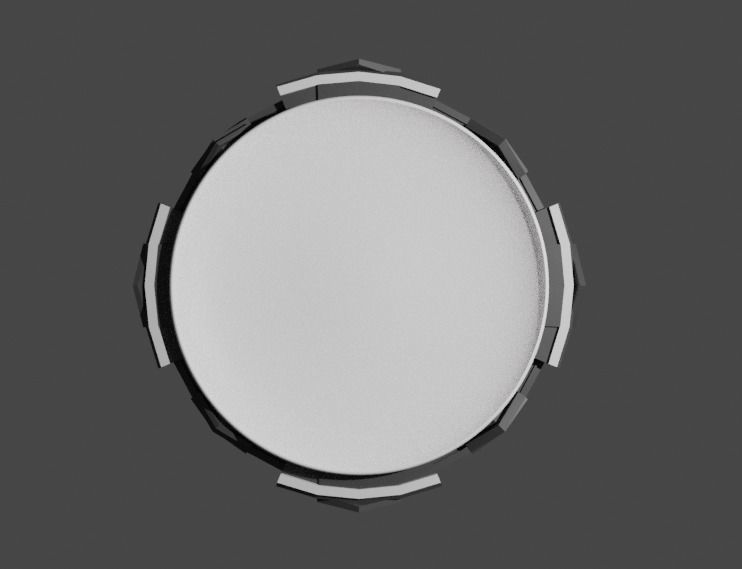 Beyblade Stadium Low-poly 3D model_15