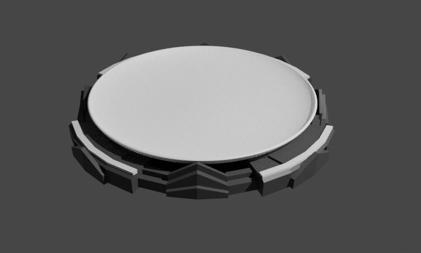 Beyblade Stadium Low-poly 3D model_14