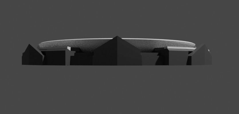 Beyblade Stadium Low-poly 3D model_1