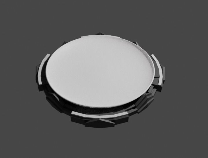 Beyblade Stadium Low-poly 3D model_16