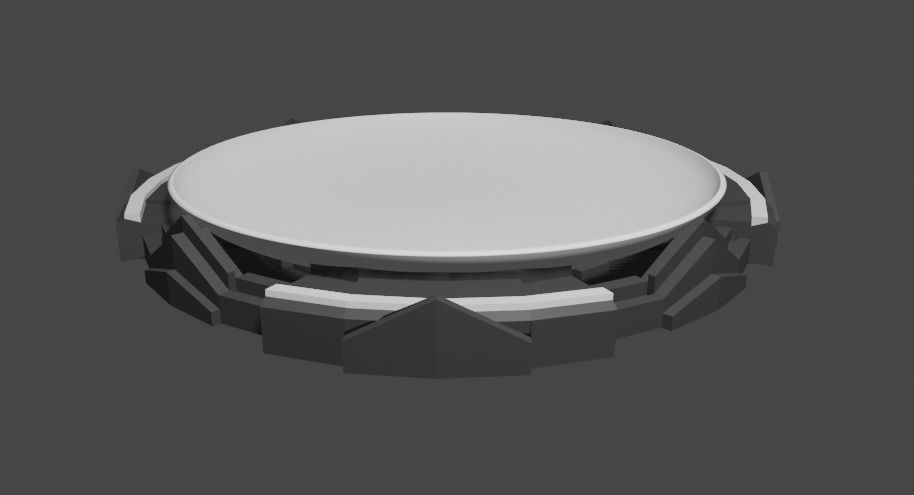 Beyblade Stadium Low-poly 3D model_18