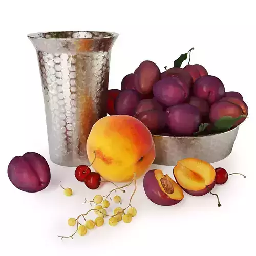 Fruit set Plum