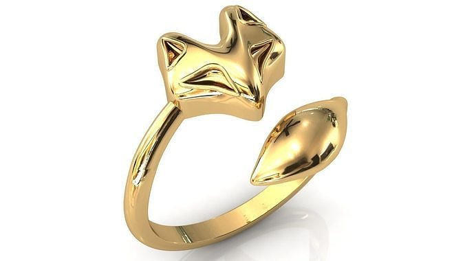 Fox Ring Free 3D print model