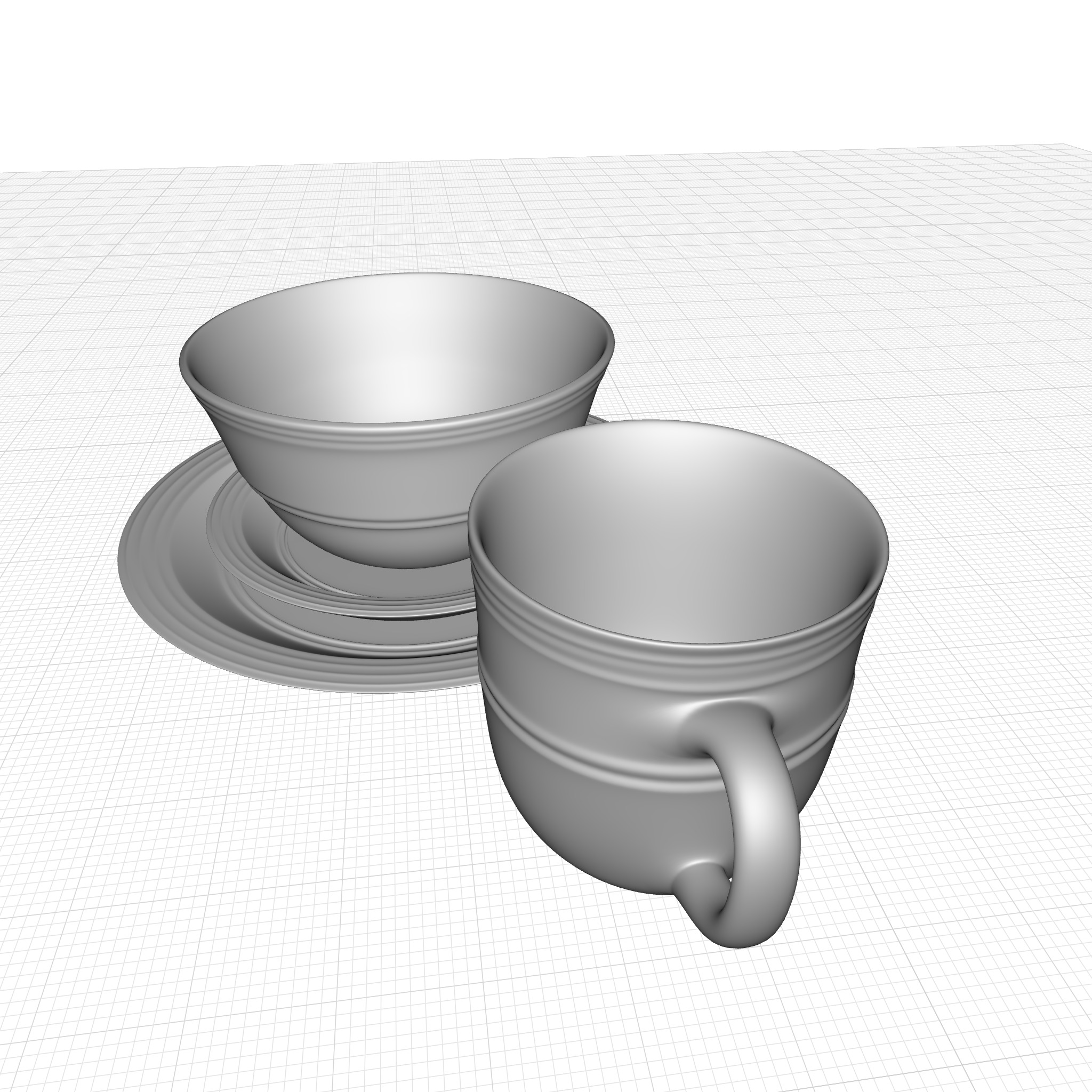 Annabelle Dinnerware Set 3D model_2