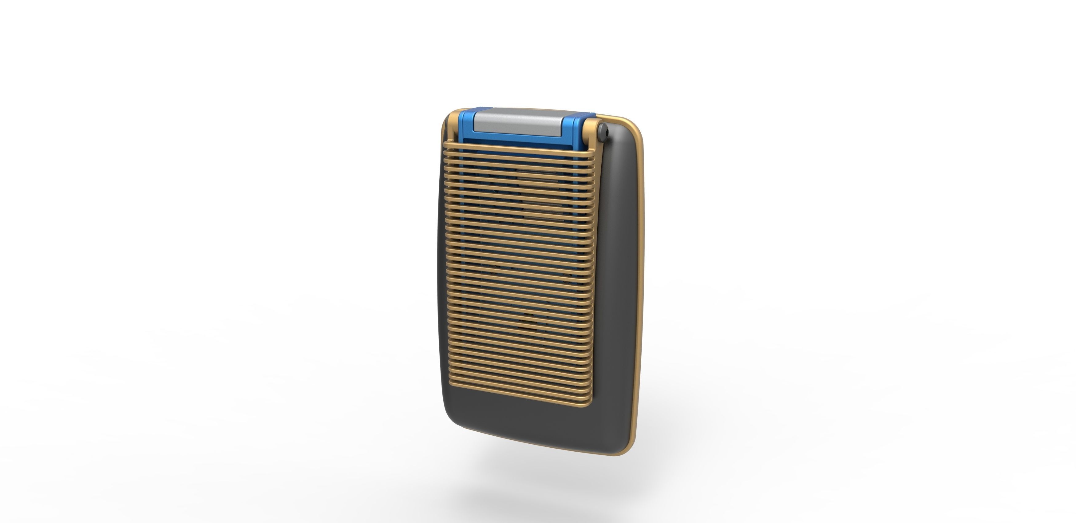 Communicator from Star Trek 3 The Search for Spock 1984 3D print model_6