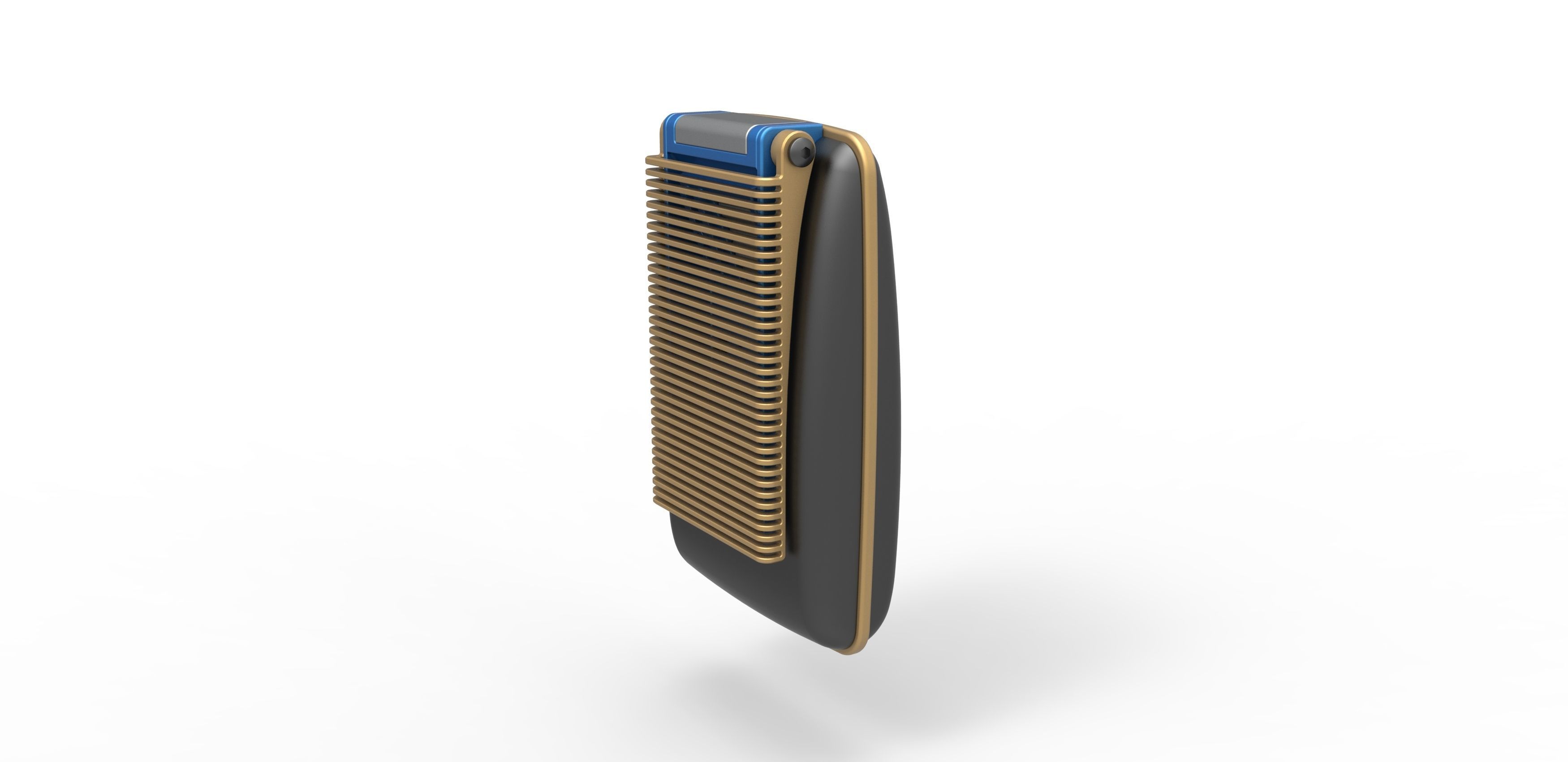 Communicator from Star Trek 3 The Search for Spock 1984 3D print model_8