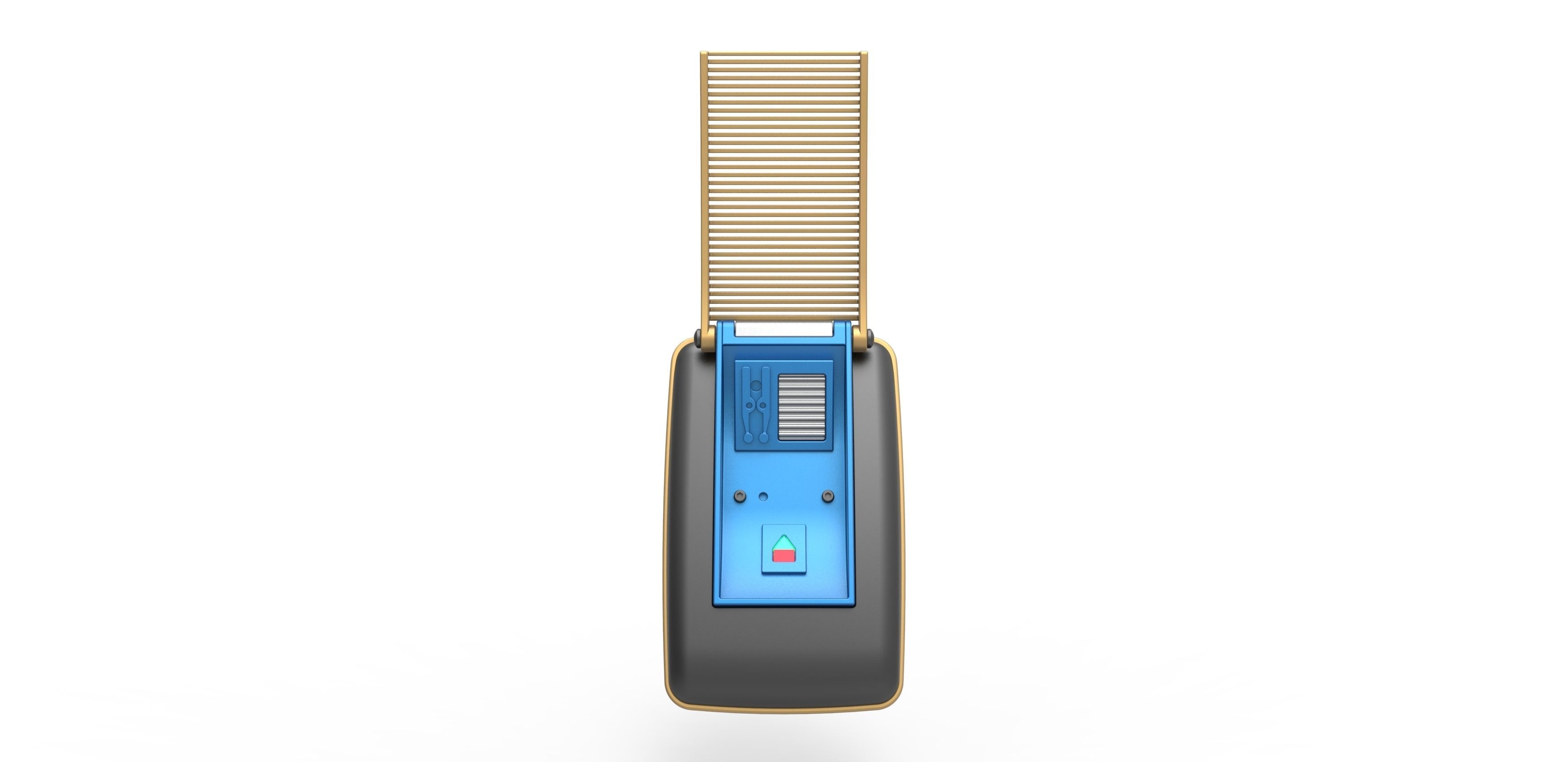 Communicator from Star Trek 3 The Search for Spock 1984 3D print model_15