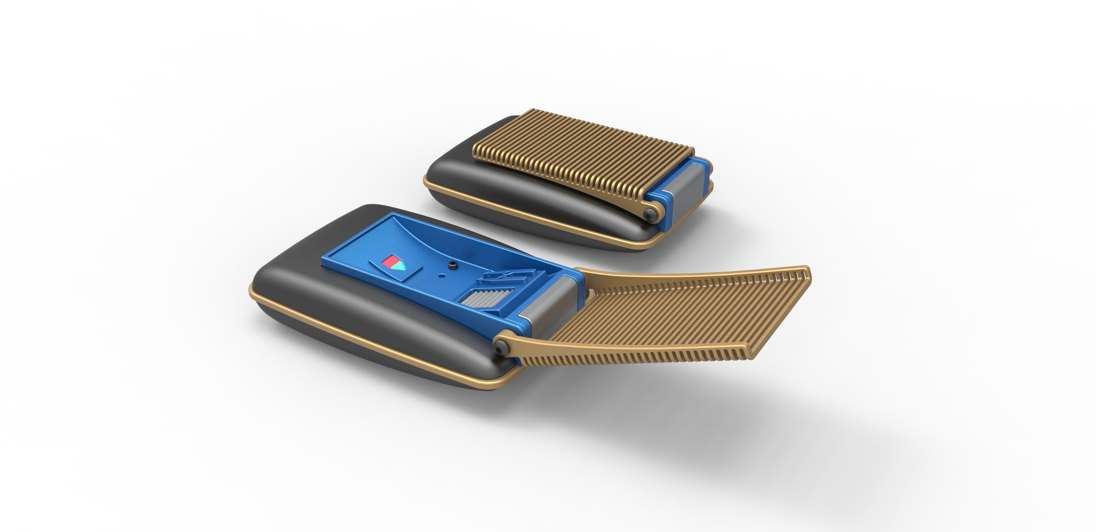 Communicator from Star Trek 3 The Search for Spock 1984 3D print model_5