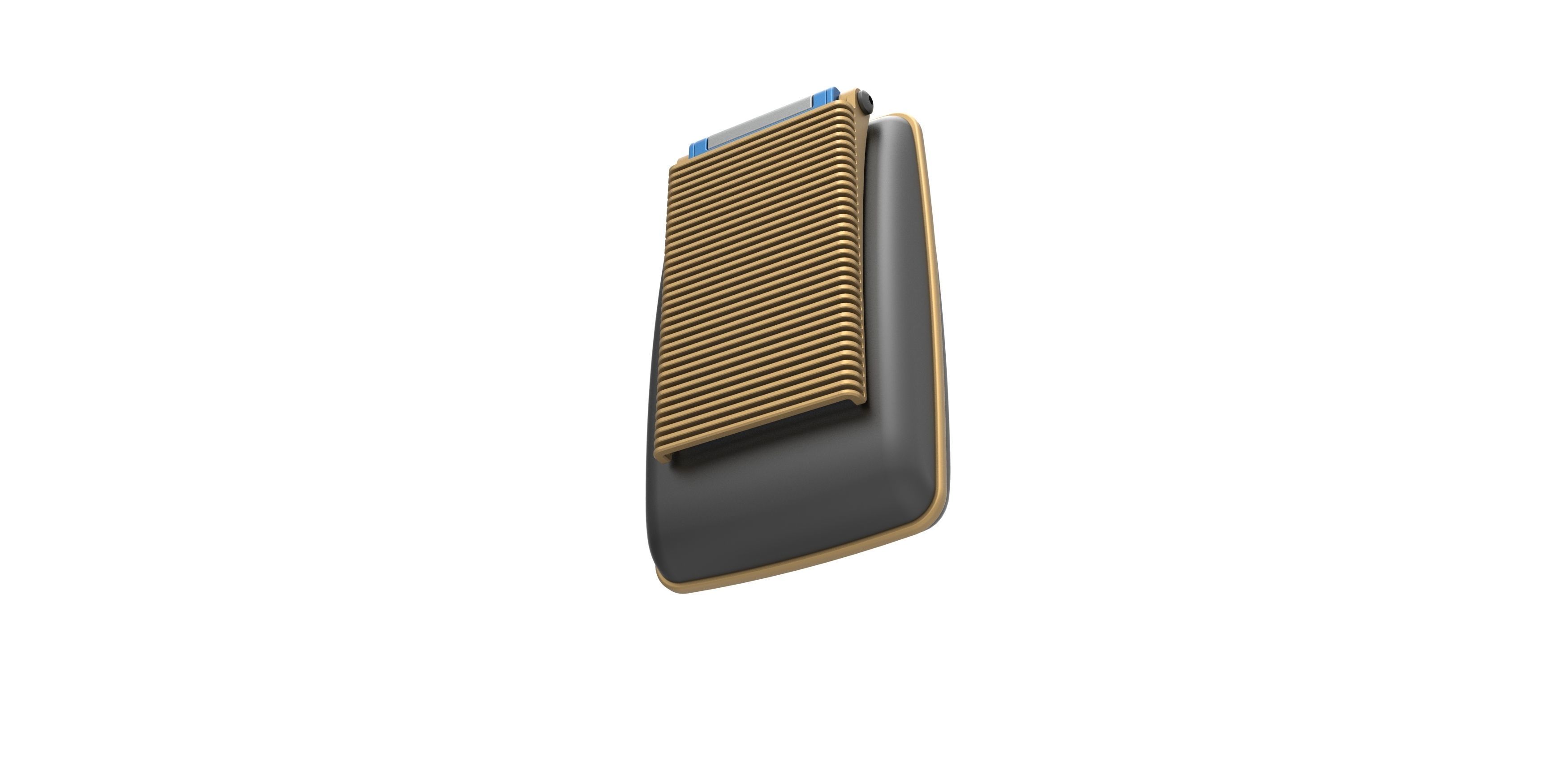 Communicator from Star Trek 3 The Search for Spock 1984 3D print model_7