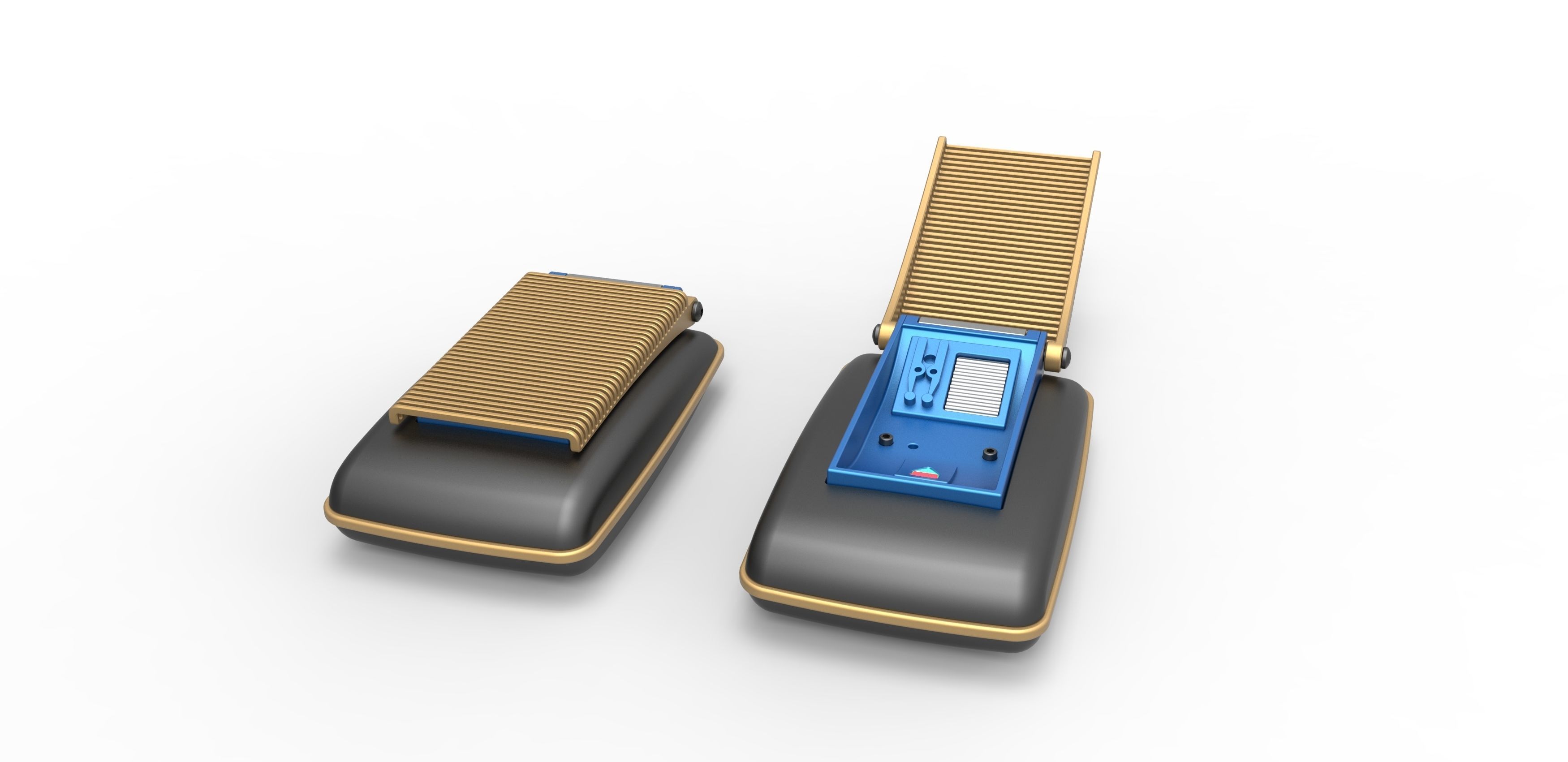 Communicator from Star Trek 3 The Search for Spock 1984 3D print model_2