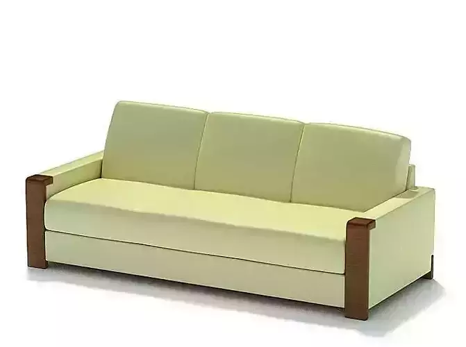 Canary Yellow Sofa