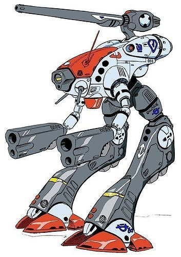 tactical pod gulde from macross 3D print model