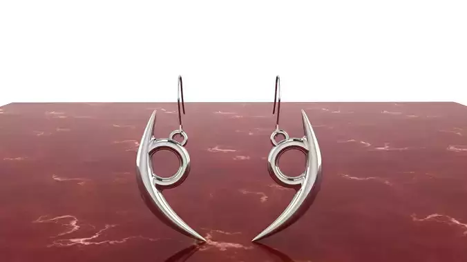 Orochimaru earrings from Naruto 3D print model