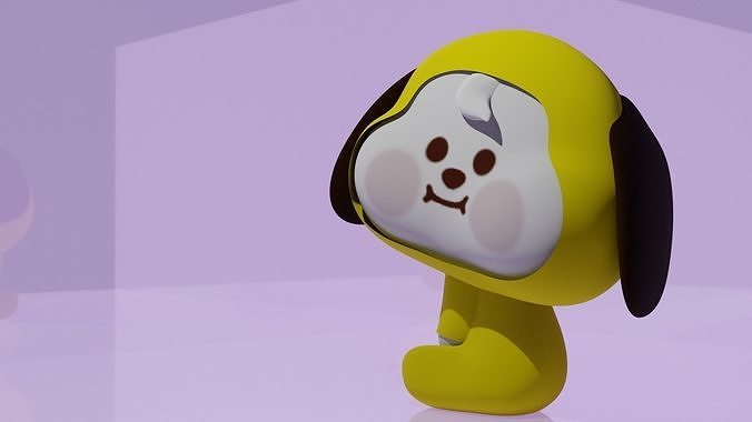 Chimmy BT21 3D model