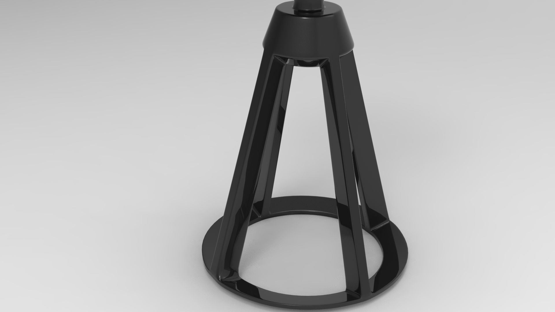 Piton Coffeee Table Low-poly 3D model_3