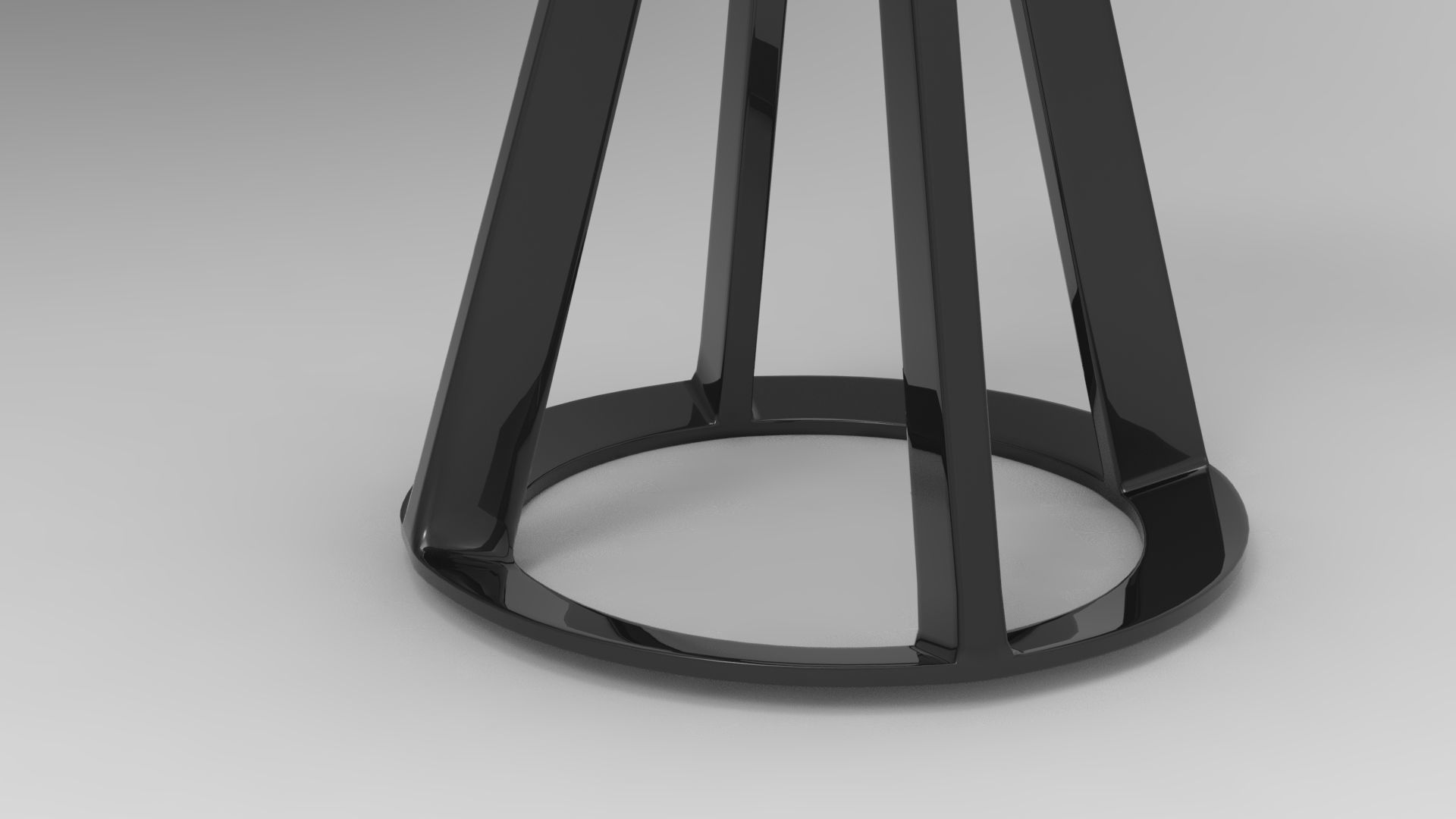 Piton Coffeee Table Low-poly 3D model_4