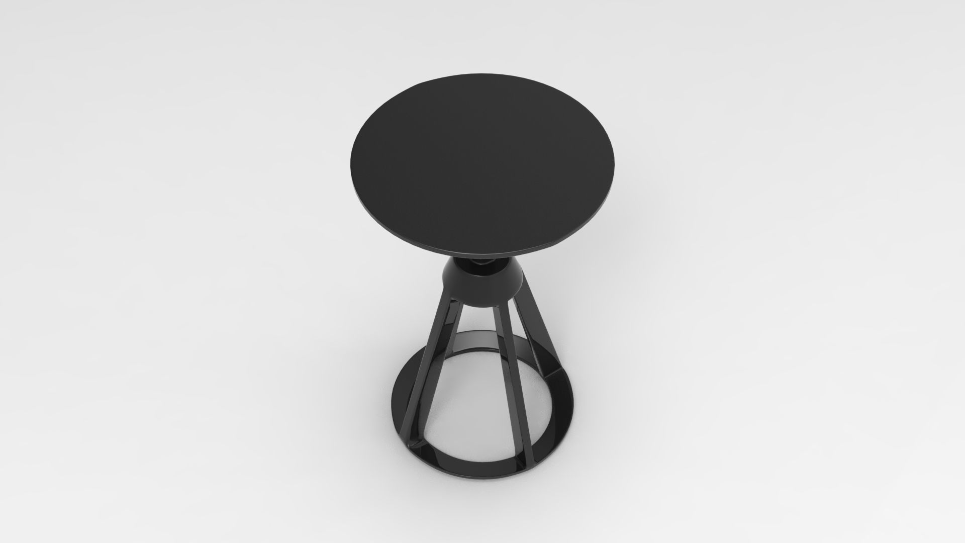 Piton Coffeee Table Low-poly 3D model_2