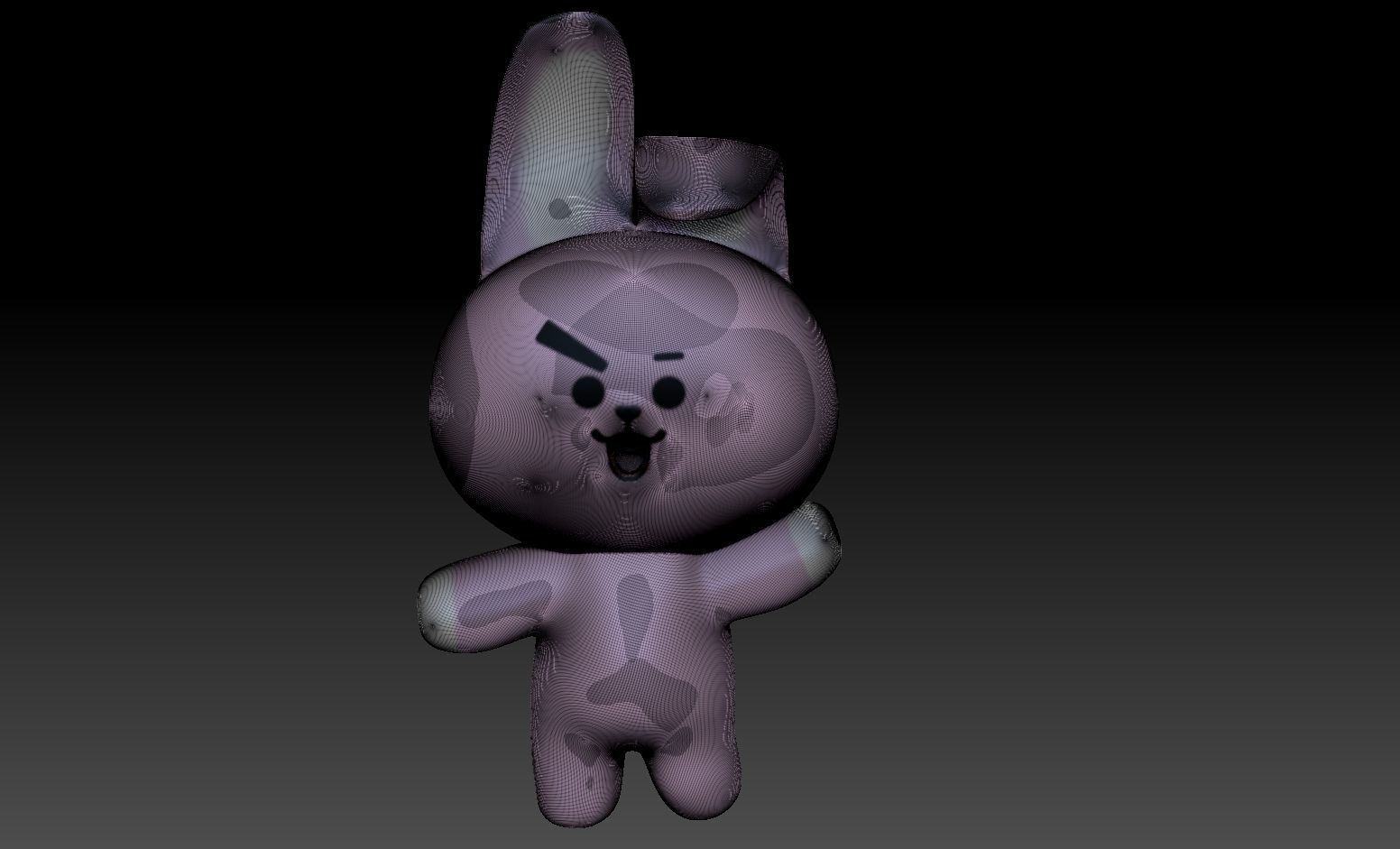 Cooky BT21 3D model_2