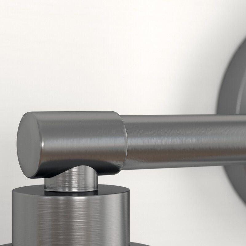 Randwick Satin Nickel Vanity Light - 2 Colour 3D model_8