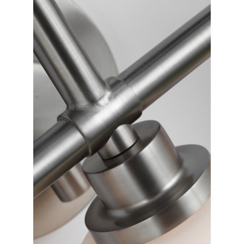 Randwick Satin Nickel Vanity Light - 2 Colour 3D model_9