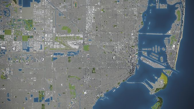Miami 3D Model Pack 5