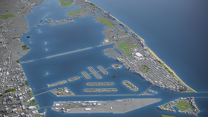 Miami 3D Model Pack 3
