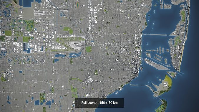 Miami 3D Model Pack 2