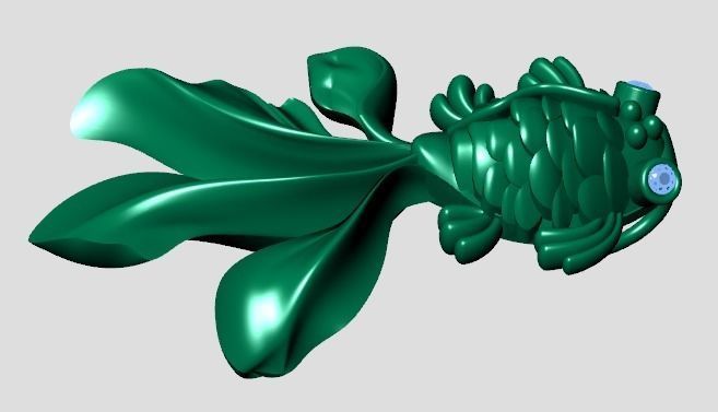 fish pendant 3D print model_20