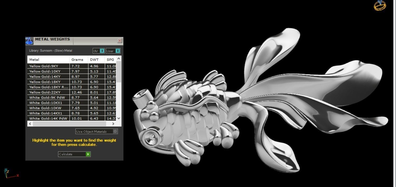 fish pendant 3D print model_11