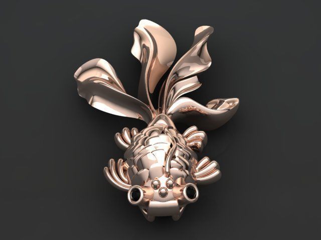 fish pendant 3D print model_32