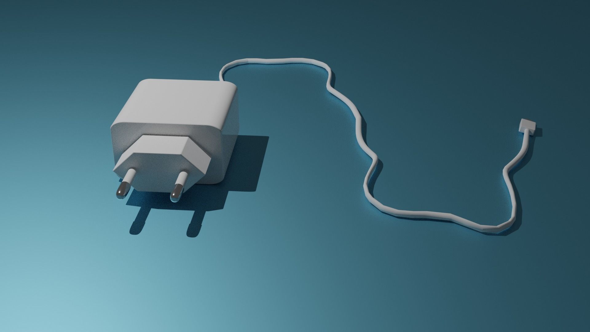 Phone Charger 3D model_2