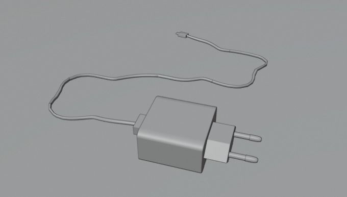 Phone Charger 3D model_3