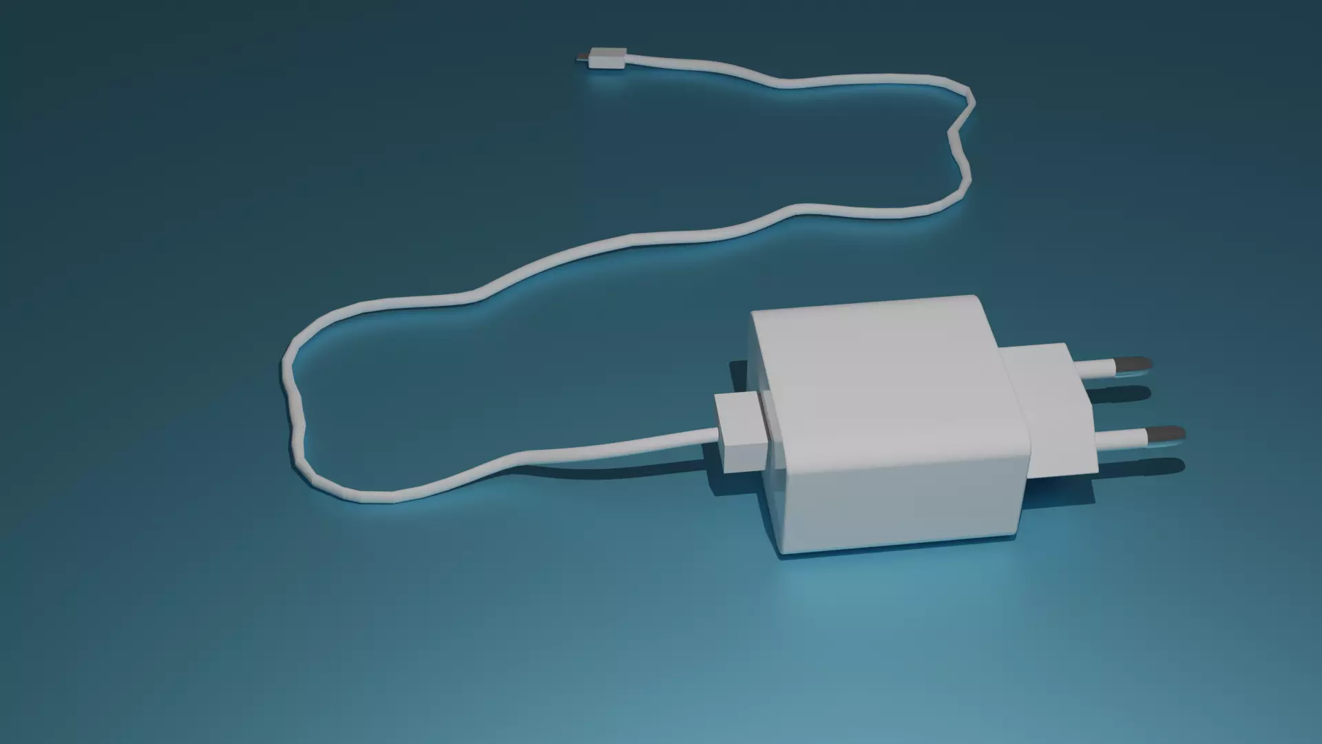 Phone Charger 3D model_0