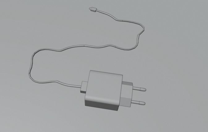 Phone Charger 3D model_4