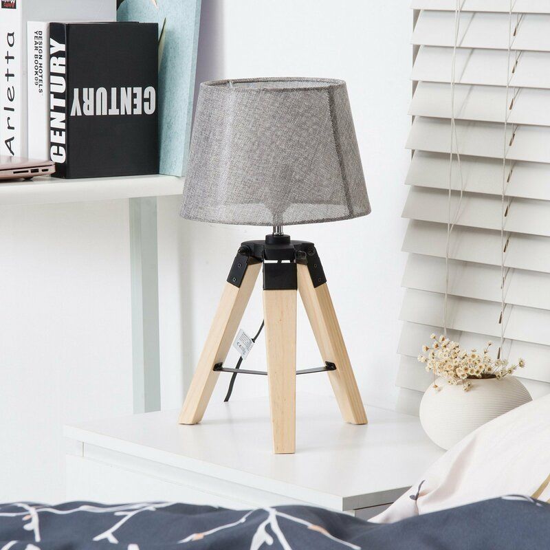 Mesquite Tripod Table Light Lamp 3D model_2
