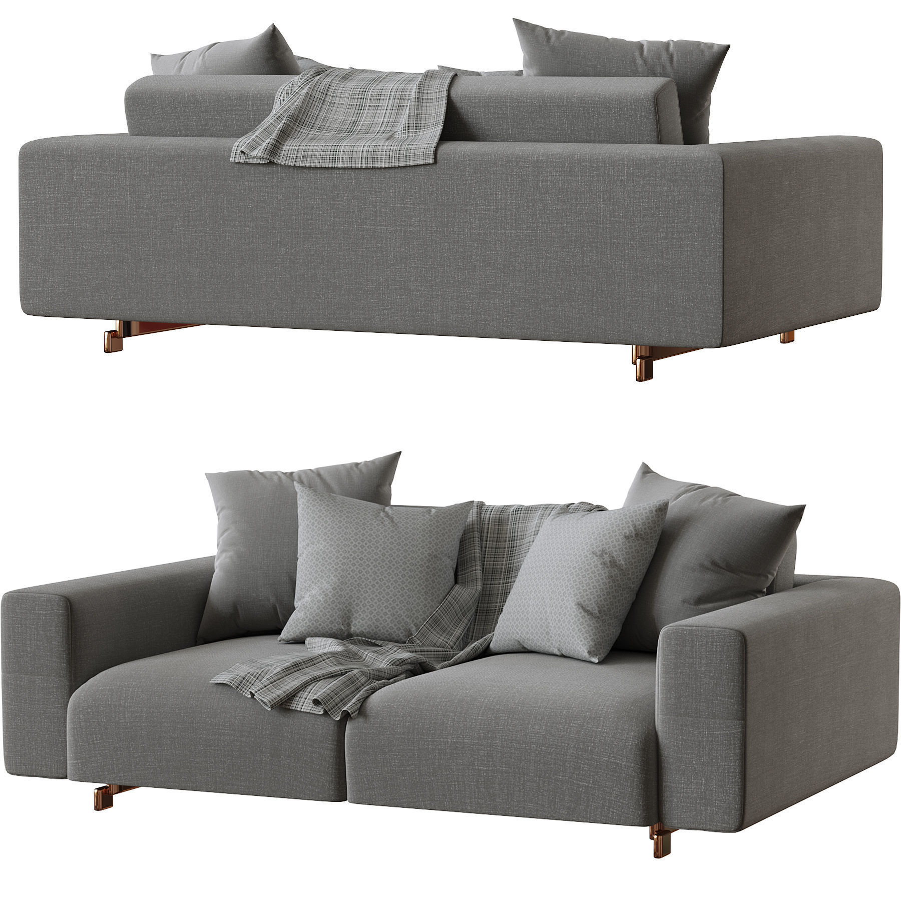 Ditre Italia  Bag sofa 3D model_1