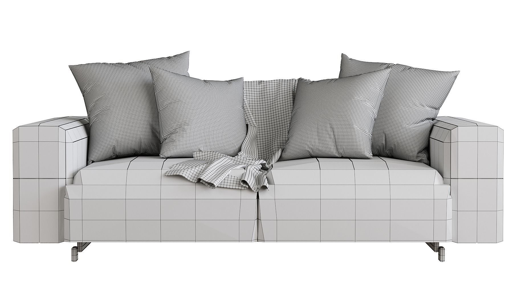 Ditre Italia  Bag sofa 3D model_10